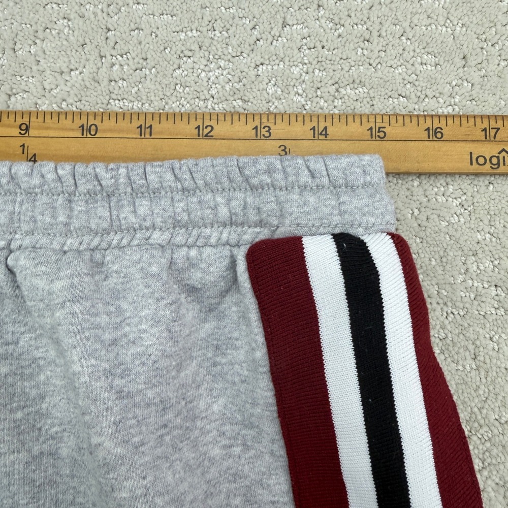 Daily Practice Anthropologie Knit Midi Skirt Womens M Grey Side Stripe Sporty - Picture 6 of 10